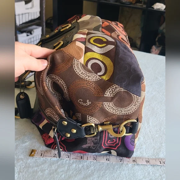 Coach Patchwork Shoulder Bag - Picture 12 of 16